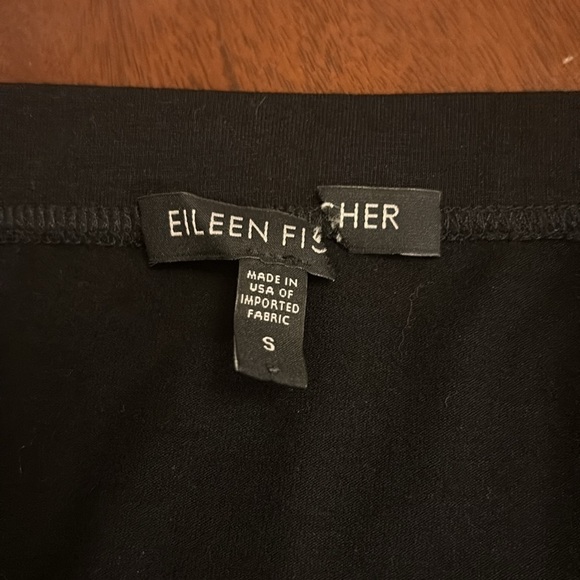 NWOT Eileen Fisher Black Asymmetrical Skirt- Size S - Picture 5 of 6